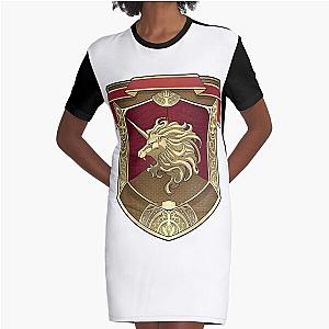 Thors Military Academy Crest - Legend of Heroes - Trails of Cold Steel IV Graphic T-Shirt Dress