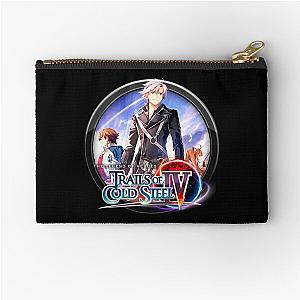 Trails Of Cold Steel in Circle XV Zipper Pouch