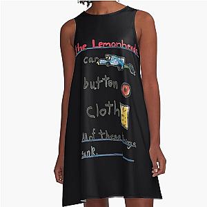 Call Me The Parsons Lemonheads Backyard Replica  	 A-Line Dress