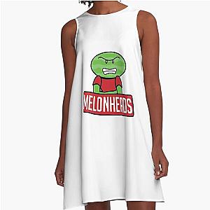 Mean The Parsons Lemonheads Backyard Replica Melonheads A-Line Dress