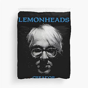 The Parsons Lemonheads Backyard Replica Matte black Duvet Cover