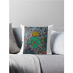 The Parsons Lemonheads Backyard Replica College Radio Throw Pillow