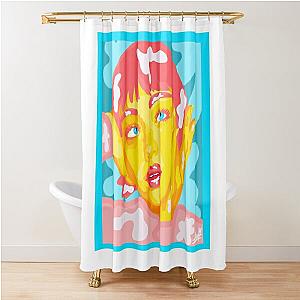 The Parsons Lemonheads Backyard Replica Lily  Premium Shower Curtain