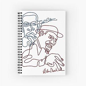 John Coltrane Thelonious Monk Spiral Notebook