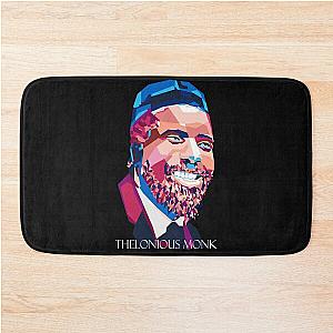 Geometric Thelonious Monk Bath Mat