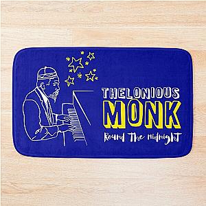 Thelonious Monk Round The Mindnight Bath Mat