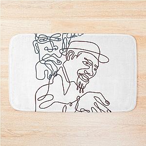 John Coltrane Thelonious Monk Bath Mat