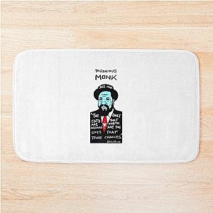 Thelonious Monk Jazz Folk Art Bath Mat