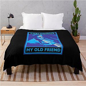 thelonious blue poster Throw Blanket