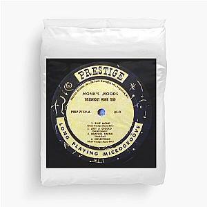 Blue Monk, deep groove, Label, Monk's Moods, Thelonious Monk, Thelonious, Monk, jazz, bop, rare, piano, genius  Duvet Cover