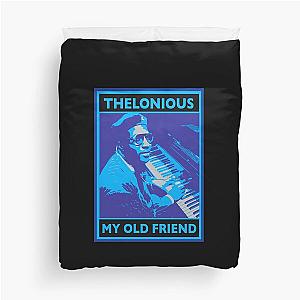 thelonious blue poster Duvet Cover