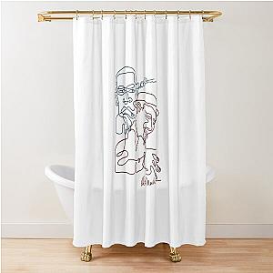 John Coltrane Thelonious Monk Shower Curtain