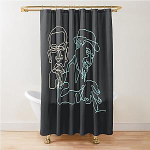 Thelonious Monk John Coltrane Shower Curtain