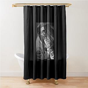 Thelonious Monk American Jazz Musician Pullover Hoodie Shower Curtain