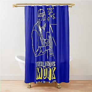 Thelonious Monk Round The Mindnight Shower Curtain