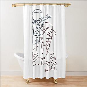 John Coltrane Thelonious Monk Shower Curtain