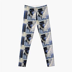 Thelonious Monk - Jazz - Painting. Leggings