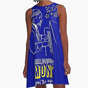 Thelonious Monk Round The Mindnight A-Line Dress