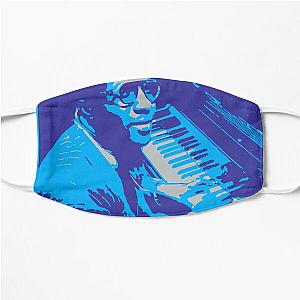 thelonious blue poster Flat Mask