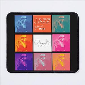 Jazz music legends - Thelonious Monk Mouse Pad