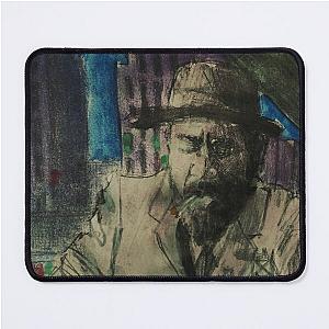 Expressionist jazz depiction of pianist Thelonious Monk Mouse Pad