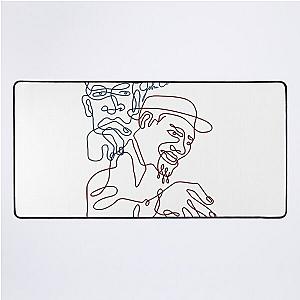 John Coltrane Thelonious Monk Desk Mat