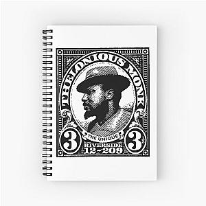 The Unique Thelonious Monk Spiral Notebook