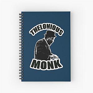 HD Thelonious Monk - High Priest of Bebop HIGH DEFINITION Spiral Notebook