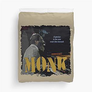 Jazz Wisdom of Thelonious Monk Duvet Cover becomes 
Jazz Wisdom of Thelonious Monk Duvet