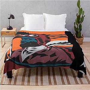 Thelonious Monk Solo Art by Maximiliano Lopez Barrios Throw Blanket