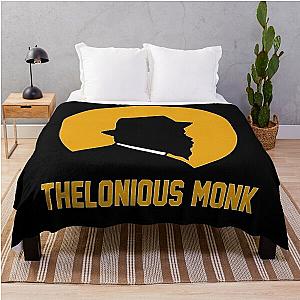 Thelonious Monk - Giant Of American Jazz Music Legend Throw Blanket