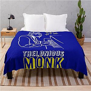 Thelonious Monk Round Midnight Throw Blanket