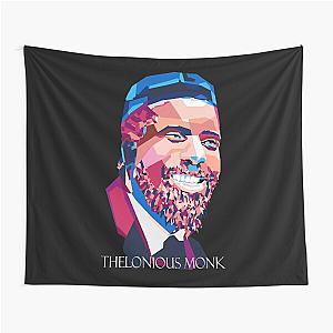 Geometric Monk Tapestry