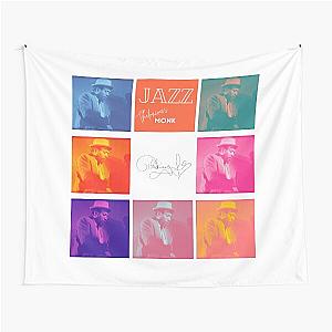 Jazz Music Legends Thelonious Monk Tapestry