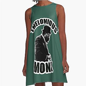 HD Thelonious Monk High Priest of Bebop A-Line Dress