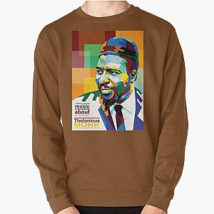 Thelonious Monk On Wpap Sweatshirt