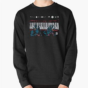 Thelonious Monk Hands in Piano illustrated by Maximiliano Lopez Pullover Sweatshirt