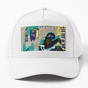 Thelonious Monk neo-expressionism street art baseball cap