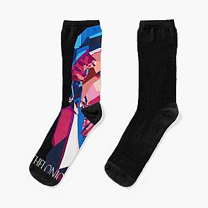 Geometric Monk Socks