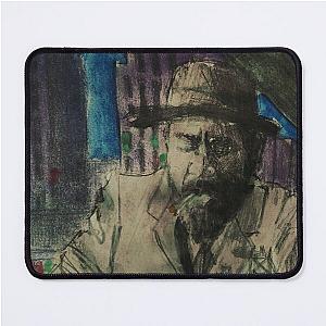 Expressionist depiction of pianist Thelonious Monk Mouse Pad