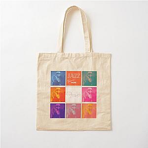 Jazz music legend Thelonious Monk tote bag