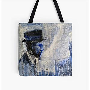 Thelonious Monk Jazz Painting All Over Print Tote Bag