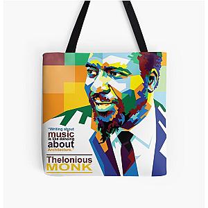 Thelonious Monk on WPAP Tote Bag