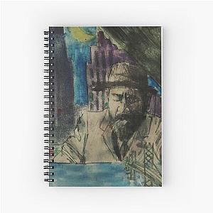Expressionist jazz depiction of Thelonious Monk Notebook