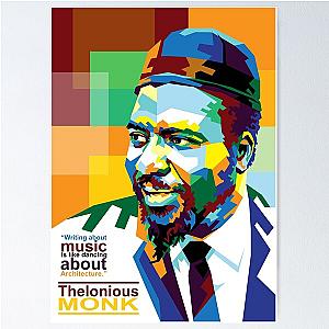Thelonious Monk on WPA Poster
