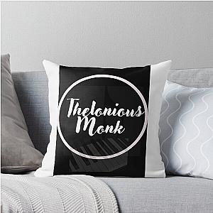 Thelonious Monk Jazz Throw Pillow
