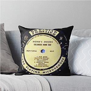 Thelonious Monk's Moods Jazz Genius Throw Pillow