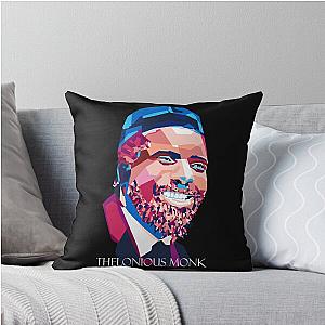 Thelonious Monk Throw Pillow