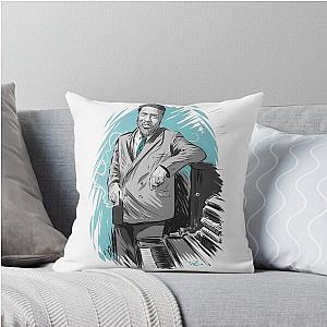 Thelonious Monk - An illustration by Paul Cemmick Pillow