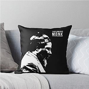 Thelonious Monk Jazz Throw Pillow